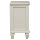 Coaster Furniture Sandy Beach 201302 3-Drawer Nightstand - Cream White IMAGE 8
