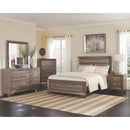 Calgary Furniture Emporium Kauffman 204191KW 6 pc California King Panel Bedroom Set IMAGE 1