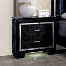  Furniture of America Bellanova CM7979BK 6 pc Queen Upholstered Panel Bedroom Set IMAGE 6