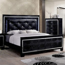  Furniture of America Bellanova CM7979BK 6 pc California King Upholstered Panel Bedroom Set IMAGE 2