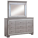  Furniture of America Bellanova CM7979SV 6 pc Queen Upholstered Panel Bedroom Set IMAGE 7