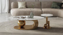 369-FIFI-COFFEE TABLE-MARBLE-GOLD