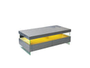99-RIA-COFFEE TABLE WITH LED LIGHT-LIGHT GREY
