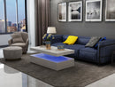 899-AURORA-COFFEE TABLE WITH LED -WHITE