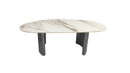 429-GIANNA-COFFEE TABLE-MARBLE-CARBON STEEL