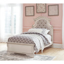  Signature Design by Ashley Realyn B743B76 6 pc Twin Upholstered Panel Bedroom Set IMAGE 2