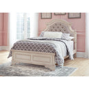  Signature Design by Ashley Realyn B743 6 pc Full Upholstered Panel Bedroom Set IMAGE 2