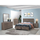 Calgary Furniture Emporium Brantford 207040Q 6 pc Queen Panel Bedroom Set IMAGE 1