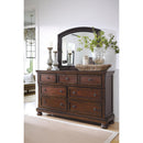  Millennium Porter B697B29 6 pc Queen Panel Bedroom Set IMAGE 3