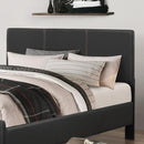 IFDC Twin Upholstered Platform Bed IF 175 - 39 IMAGE 2