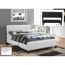 IFDC Full Upholstered Platform Bed IF 174 - 54 IMAGE 1