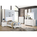 Calgary Furniture Emporium Felicity 203500T-S5L 7 pc Twin Bedroom Set IMAGE 1