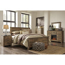  Signature Design by Ashley Trinell King Panel Bed B446-58/B446-56/B446-97 IMAGE 4
