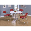 Calgary Furniture Emporium Retro 2388-S5R 5 pc dining set IMAGE 1