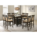 Calgary Furniture Emporium Gabriel 100438 9-Piece Counter Height Dining Set IMAGE 1