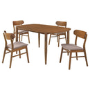 Calgary Furniture Emporium Dortch 108461-S5 5 pc Dining Set IMAGE 2