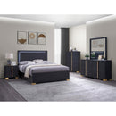 Calgary Furniture Emporium Marceline 222831Q-S5 7 pc Queen Panel Bedroom Set IMAGE 1