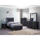 Calgary Furniture Emporium Marceline 222831T-S5 7 pc Twin Panel Bedroom Set IMAGE 1