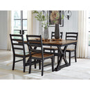  Signature Design by Ashley Wildenauer D634D1 5 pc Dining Set IMAGE 1