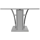 Furniture of America Glenview CM8372GY-T Dining Table, Gray IMAGE 2