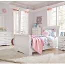  Signature Design by Ashley Anarasia B129B1 Twin Sleigh Bed IMAGE 3