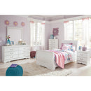  Signature Design by Ashley Anarasia B129B1 Twin Sleigh Bed IMAGE 5