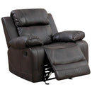  Furniture of America Pondera Leather Look Recliner CM6568-CH IMAGE 1