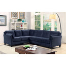  Furniture of America Peever II Fabric 2 pc Sectional CM6368NV-SECTIONAL IMAGE 1