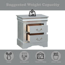 Calgary Furniture Emporium Louis Philippe 2-Drawer Nightstand 26733 IMAGE 10
