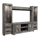  Signature Design by Ashley Wynnlow W440W2 4 pc Entertainment Center IMAGE 1