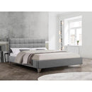 IFDC Queen Upholstered Platform Bed IF 5710 - 60 IMAGE 1