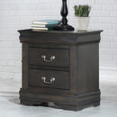 Calgary Furniture Emporium Louis Philippe 2-Drawer Nightstand 26793 IMAGE 1