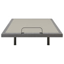 Coaster Furniture Negan 350132TL Twin Extra Long Adjustable Bed Base - Grey and Black IMAGE 3