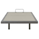 Coaster Furniture Negan 350132F Full Adjustable Bed Base - Grey and Black IMAGE 4