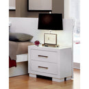 Coaster Furniture Jessica 202992/202992P 2-Drawer Nightstand with Back Panel IMAGE 1