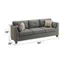 Calgary Furniture Emporium Laurissa Stationary Fabric Sofa 52405 IMAGE 7