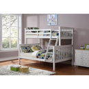 IFDC B 102 - W Single/Double Bunk Bed - White IMAGE 1