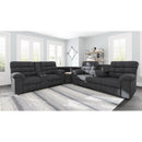  Signature Design by Ashley Wilhurst Reclining Fabric Loveseat with Console 5540394 IMAGE 10