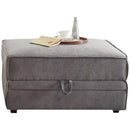 Calgary Furniture Emporium Bois Fabric Storage Ottoman 53782 IMAGE 1