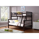 IFDC B 102 - E Single/Double Bunk Bed - Espresso IMAGE 2