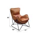 Calgary Furniture Emporium Thurshan Stationary Leather Look Accent Chair 59945 IMAGE 10
