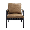 Calgary Furniture Emporium Anzan Stationary Leather Look Accent Chair 59949 IMAGE 1