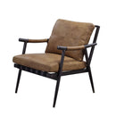 Calgary Furniture Emporium Anzan Stationary Leather Look Accent Chair 59949 IMAGE 2