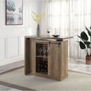 Calgary Furniture Emporium Quillon Pub Height Dining Table with Pedestal Base DN00153 IMAGE 9