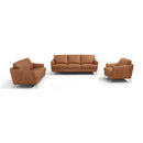 Calgary Furniture Emporium Safi Stationary Fabric and Leather Look Loveseat LV00217 IMAGE 4