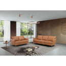 Calgary Furniture Emporium Safi Stationary Fabric and Leather Look Loveseat LV00217 IMAGE 6