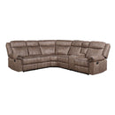 Calgary Furniture Emporium Dollum Reclining Fabric 3 pc Sectional LV00397 IMAGE 1