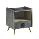 Calgary Furniture Emporium Doris 1-Drawer Nightstand BD00440 IMAGE 2
