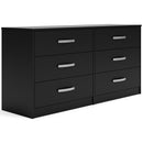  Signature Design by Ashley Finch EB3392-231 Six Drawer Dresser IMAGE 1