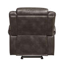 Calgary Furniture Emporium Lydia Glider Leather Air Recliner LV00656 IMAGE 4